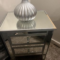 Mirror Dresser And 2 Night Stands