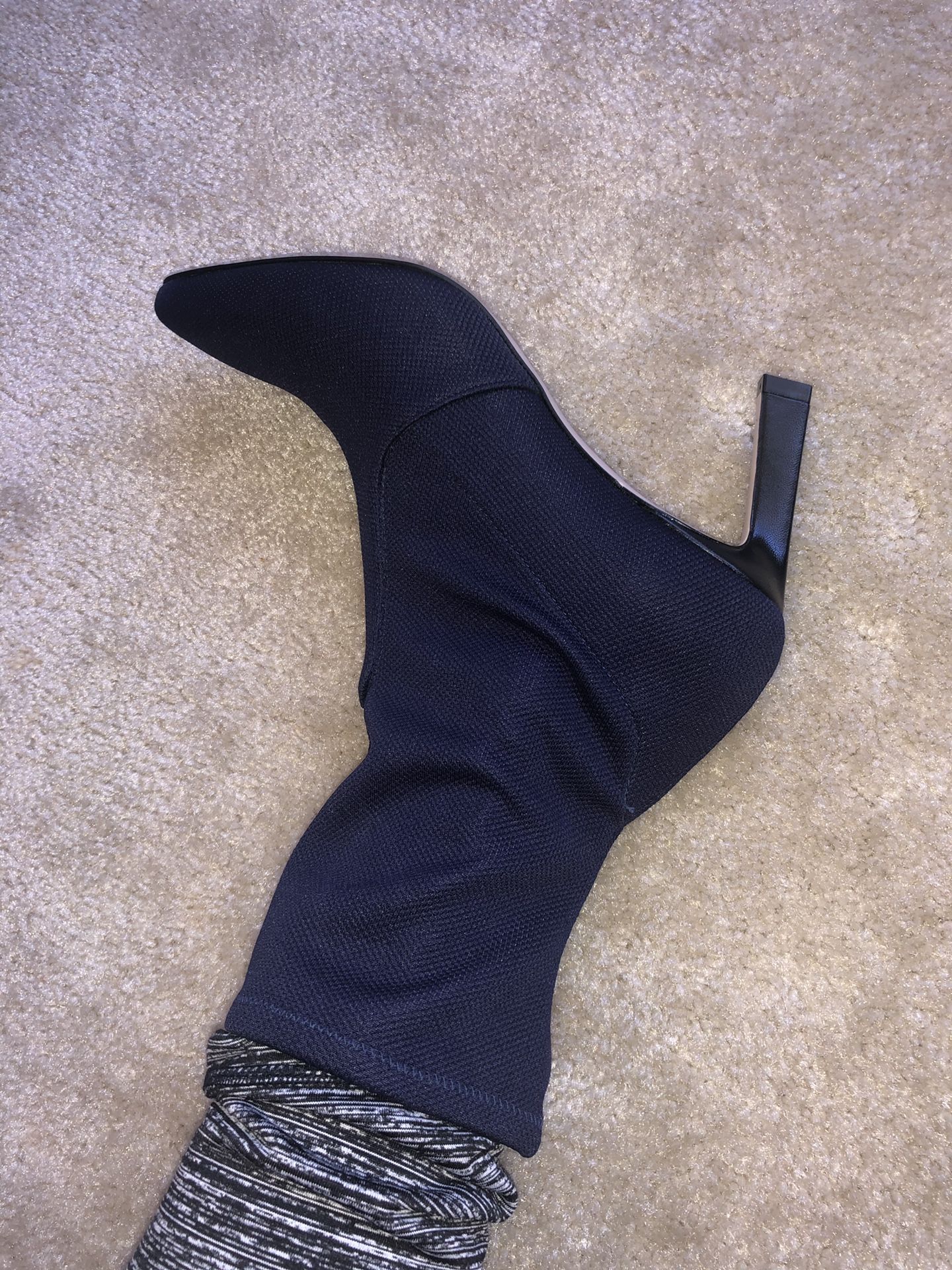 Stuart Weitzman fabric new boots size 6.5 SALE