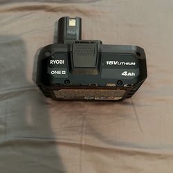 Ryobi 18V Lithium 4Ah