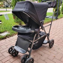 Joovy Ultralight Caboose Sit Stand Double Stroller