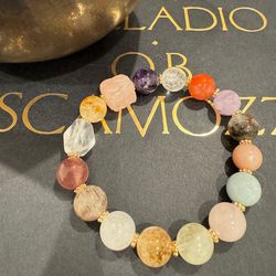 ✨ Natural Multi-Gemstone Crystal Bracelet ✨