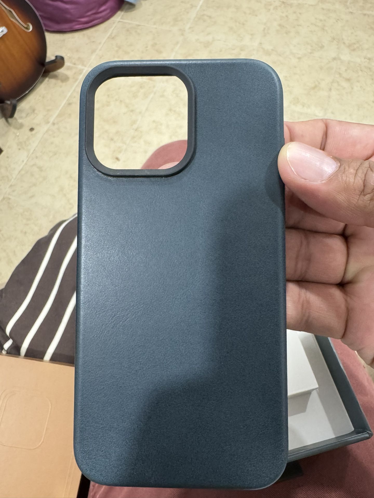IPhone 15 pro Max Leather Case