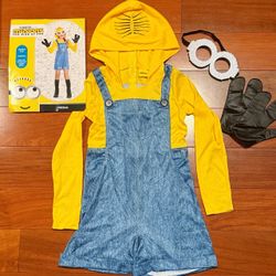 Halloween | Minions Costume Kids Size 8-10 Complete Set