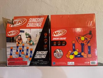 nerf slingshot challenge