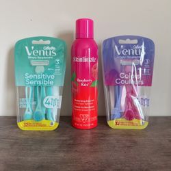 $9 Female Shaving Foam Razor 