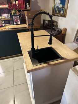 Coffee cart, drink bar, Bar for interior exterior with sink and water system