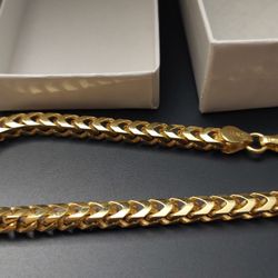 Franco bracelet (Gold Vermeil)