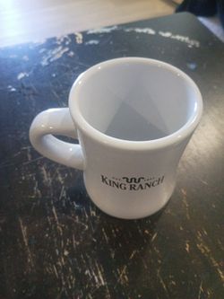 King Ranch Ceramic Diner Mug brand new never used