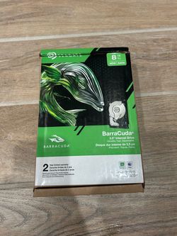NEW Seagate BarraCuda 8TB Internal Hard Drive REG PRICE $250