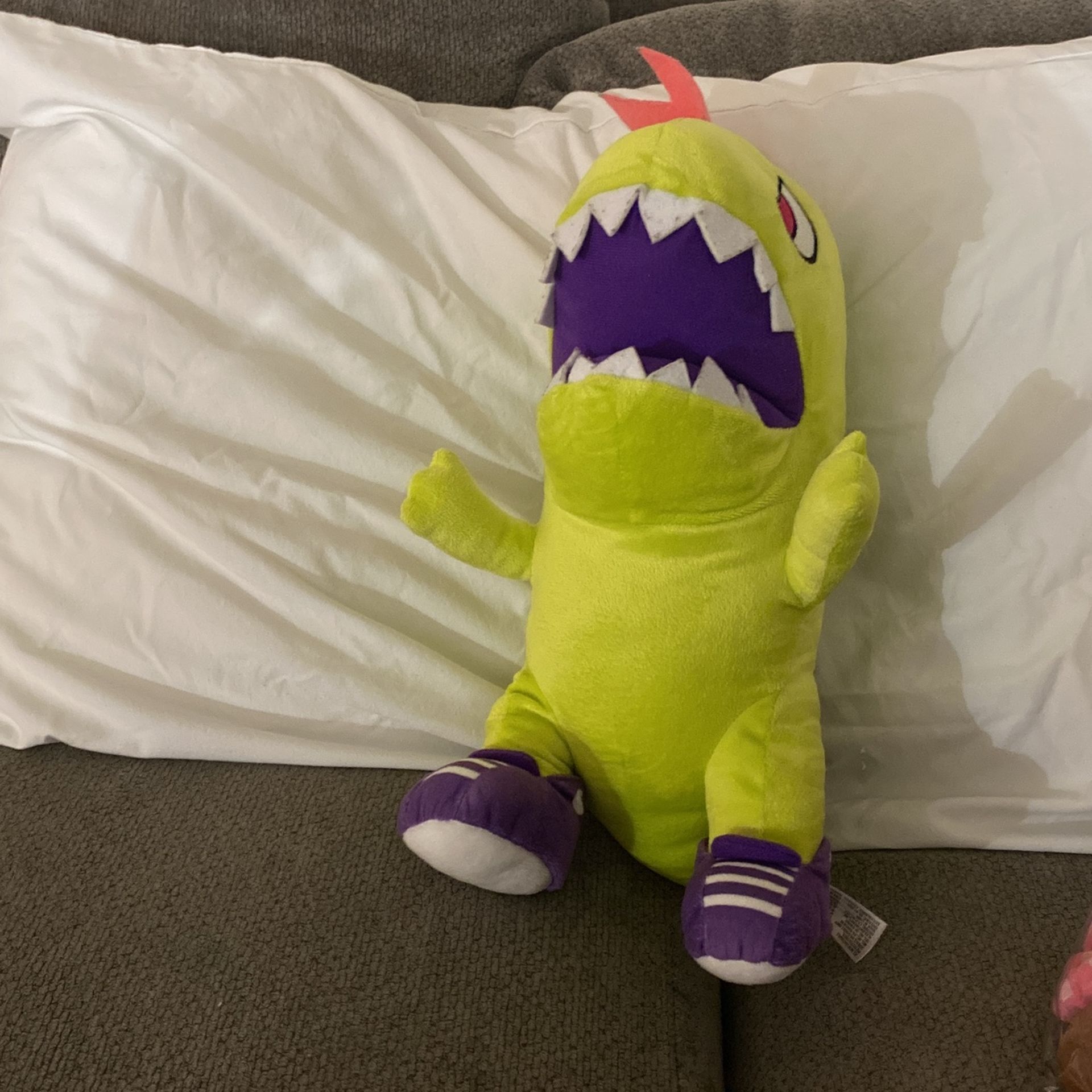 Rugrats Reptar Plush Used