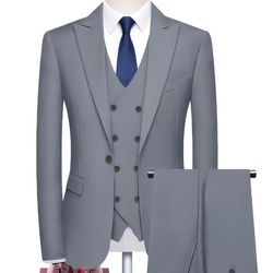 NEW Men’s 3-Piece Suits – Multiple Colors