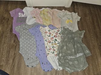 Baby Girl 0-3 Month Clothes