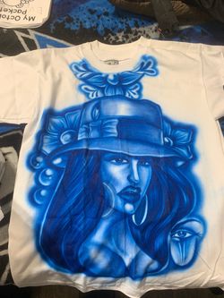 Chicano airbrushed shirt