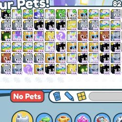 pet simulator. huge pet. not scam. clean pet. no dupe. 