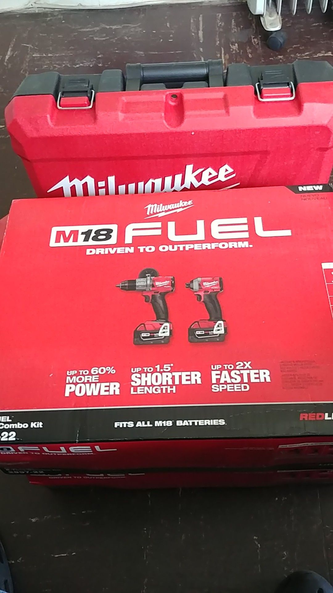 Milwaukee M18 FUEL HAMMER DRILL IMPACT DRIVER NEW