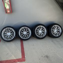 Rtx R-Spec SW20 18” Machined Silver Wheels