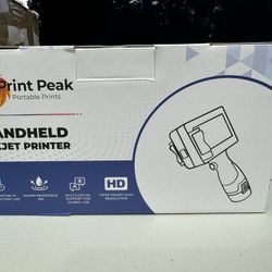 Handheld Inkjet Printer for Any Surface 0.5 Inch Nozzle for QRCode Barcode Production Date Time Logo Batch Number Print On Glass Bag Carton Box Wood C