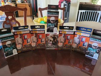 Football baseball and soccer Cards