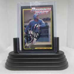 Bobby Bonilla 1992 Topps, McDonald’s “Baseball’s Best” Autograph Card #9 Of 44