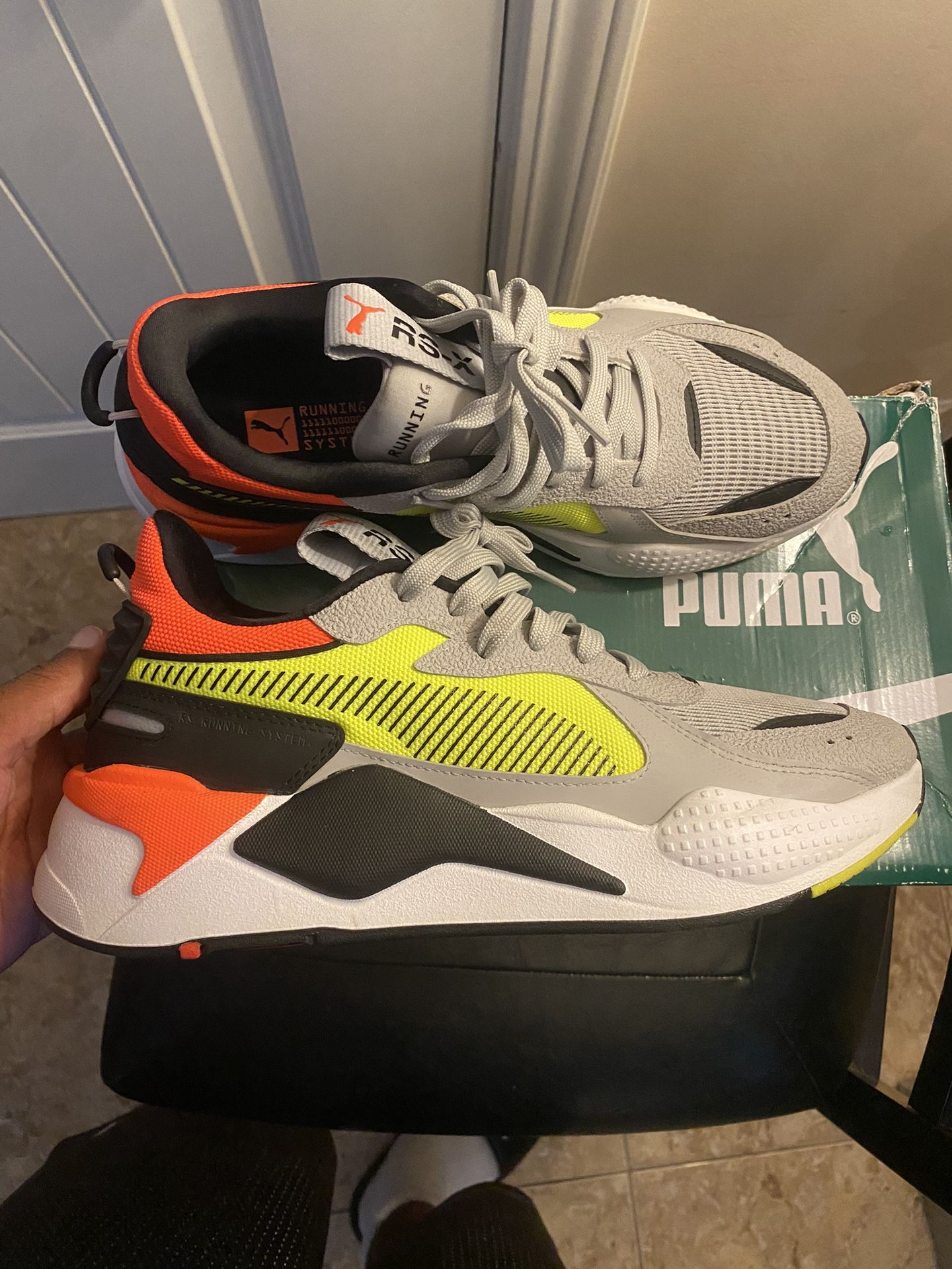 Puma rsx size sale