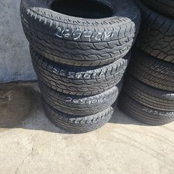Set 265/70/16 Pathfinder Used Tires 