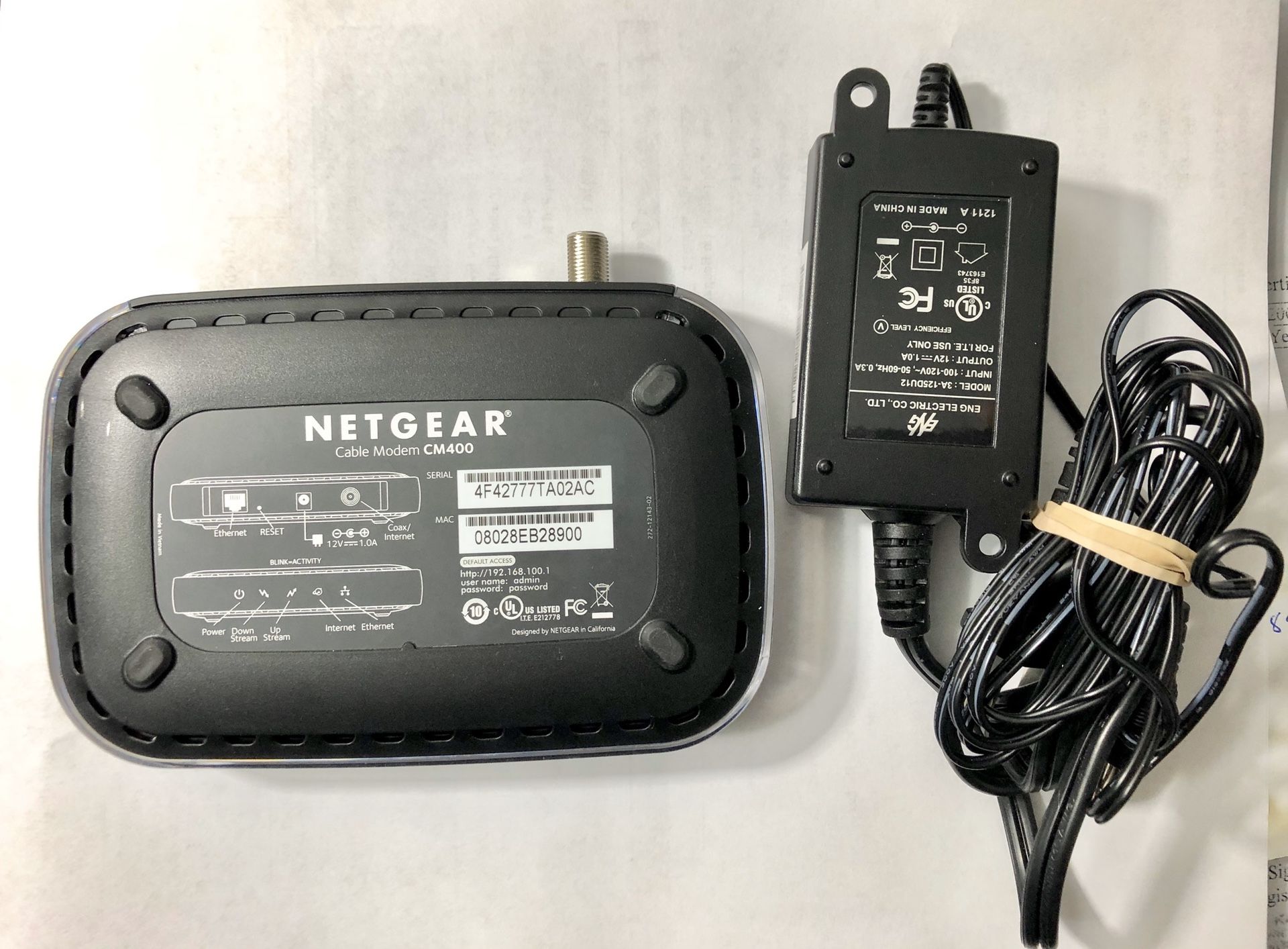 Netgear Modem CM400