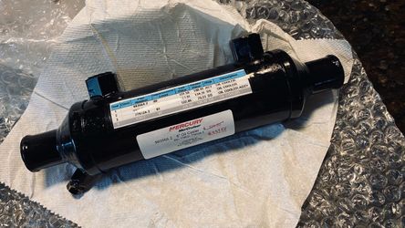 MerCruiser, #99356A2, NOS, 6”Power Steering Oil Cooler