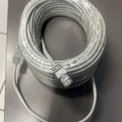 60ft cat5 cat6 internet cable ethernet cable for modem xbox playstation computer imac apple macbook Ip security POE camera 