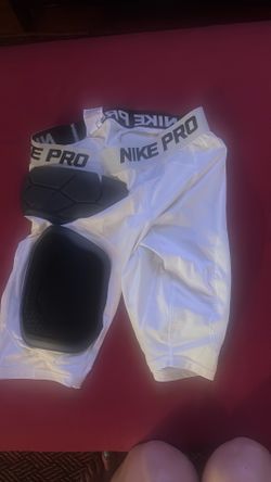 Nike Pro Adult Large Football Girdle 5-Pad Padded Shorts White