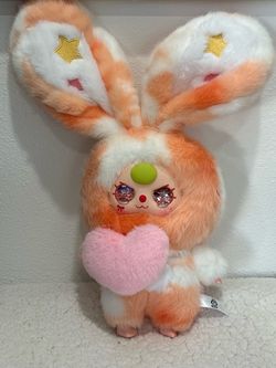 Genuine Baby Three Lilyrabbit Town V3 100% face Orange bunny Custom Liquid Eyes