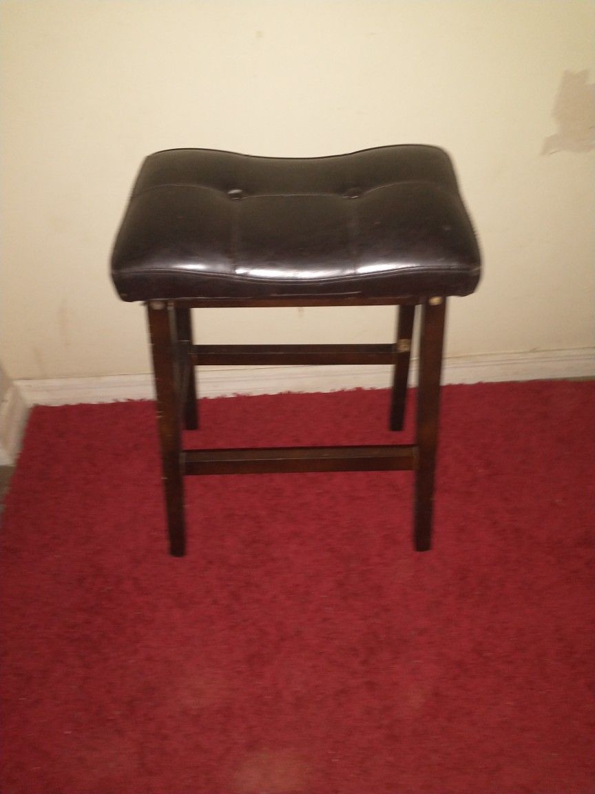 Bar Stool 24"1/2H       Seat :17"x10"1/2x 2" Thick 