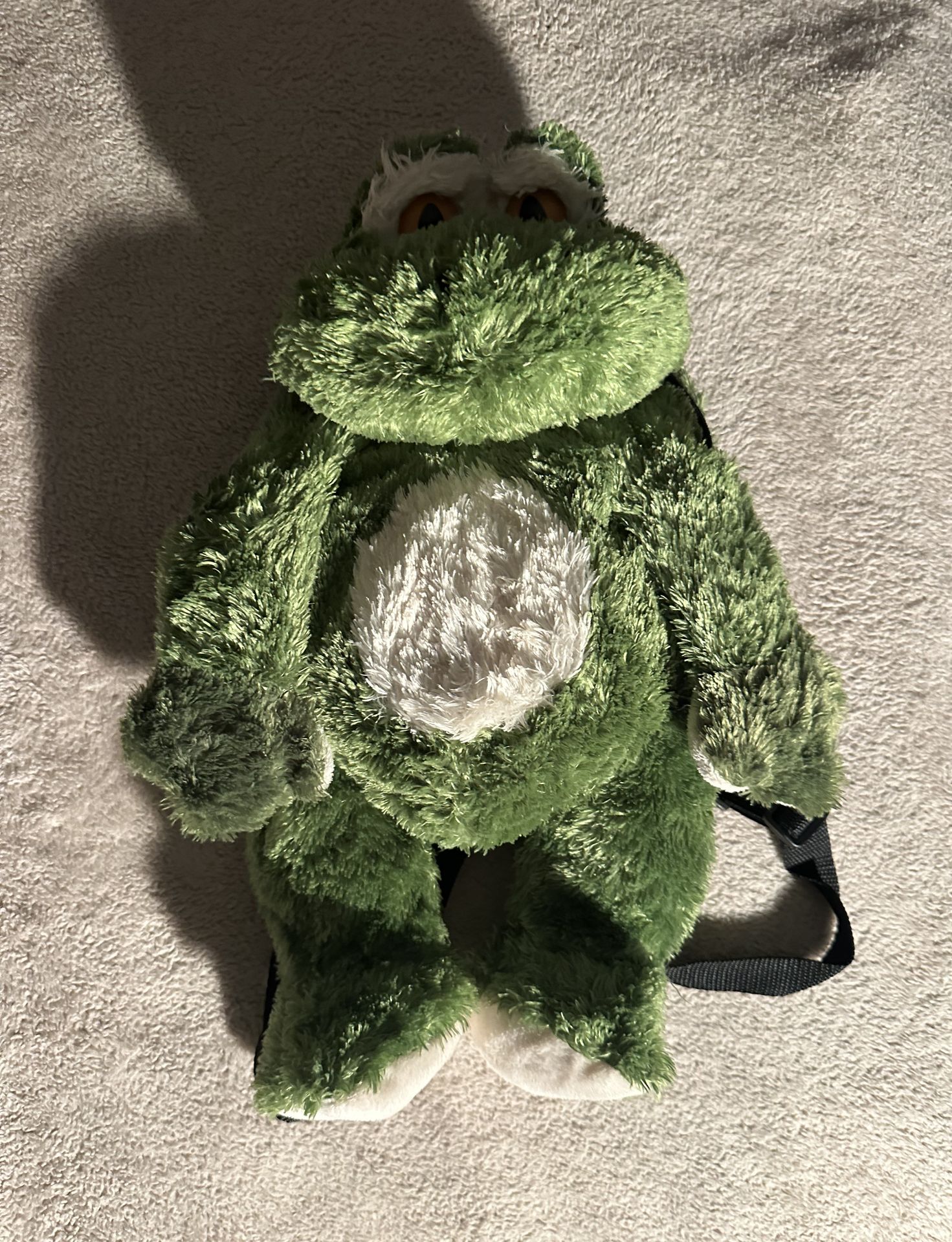 *Animal Adventure Plush Frog Backpack 17.5" Stuffed Animal.