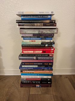 Christian Leadership & Ministry Book Lot (29 Books)