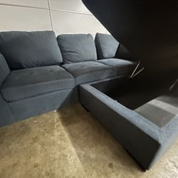 Half Couch❤️ Half Chaise💙Full Comfort🤍