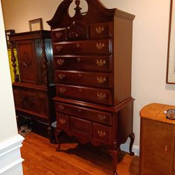 Vintage Hiboy Chest By Sumter Cabinet Co SC