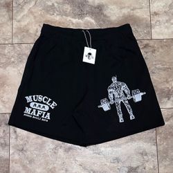 Warren Lotas MMM Mirror Muscle Mafia Deadlift Mesh Shorts Size Large