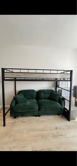 ASAP PICKUP on Loft bed and couch combo