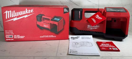 Milwaukee M18 2848-20 Cordless Portable Inflator Tool Only Like New (A1G011979)