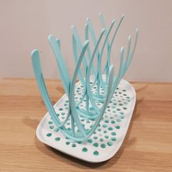 Baby Bottle Drying Rack (Aqua)