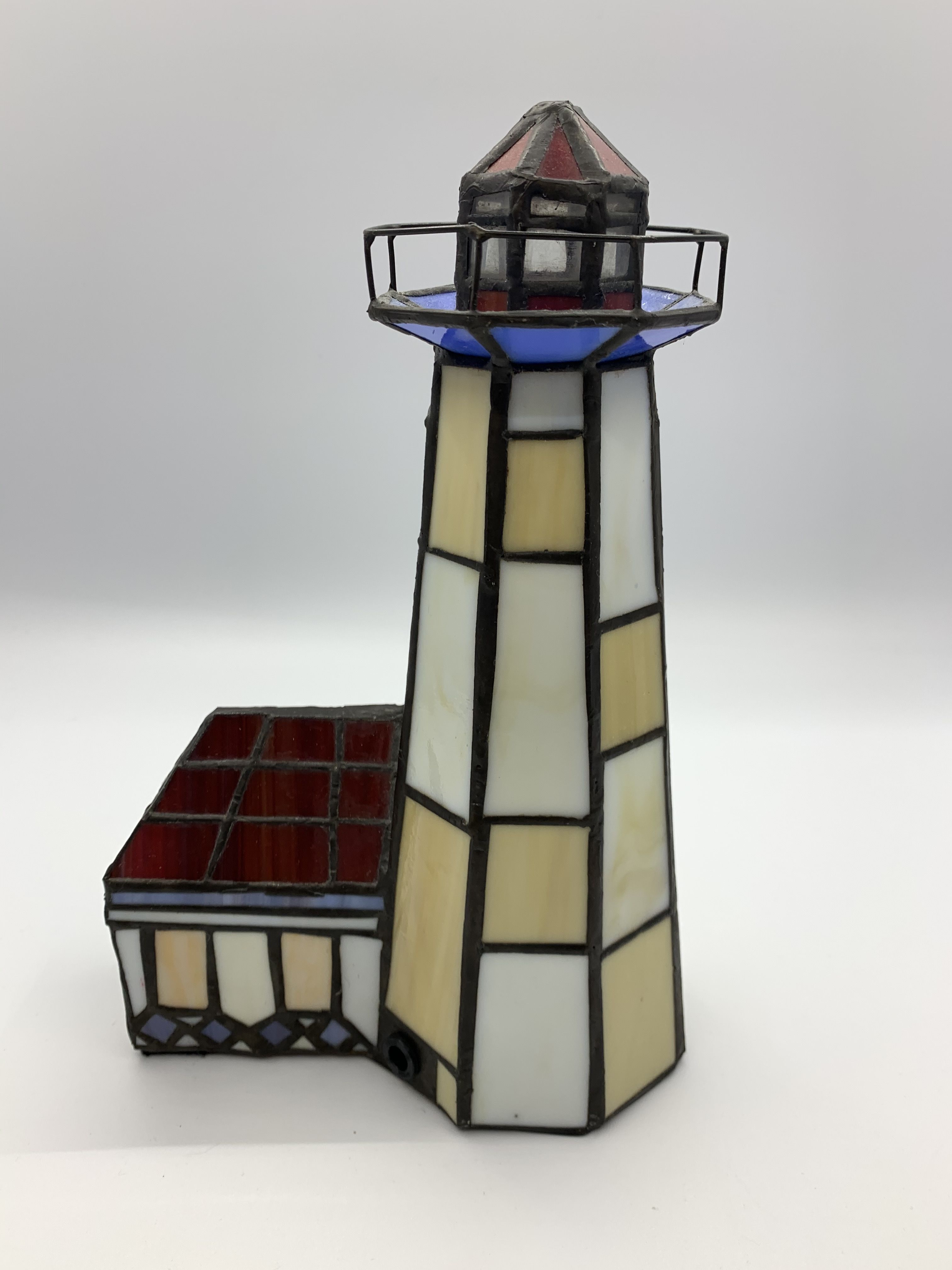 Ceramic Lighthouse Nautical Decor 9" x 6".