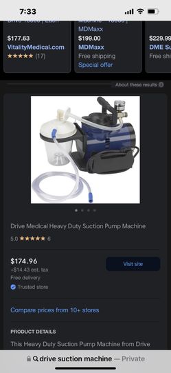 Drive Medical Suction machine