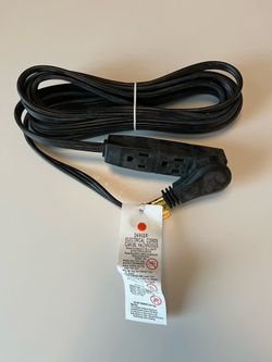 Black Extension Cord