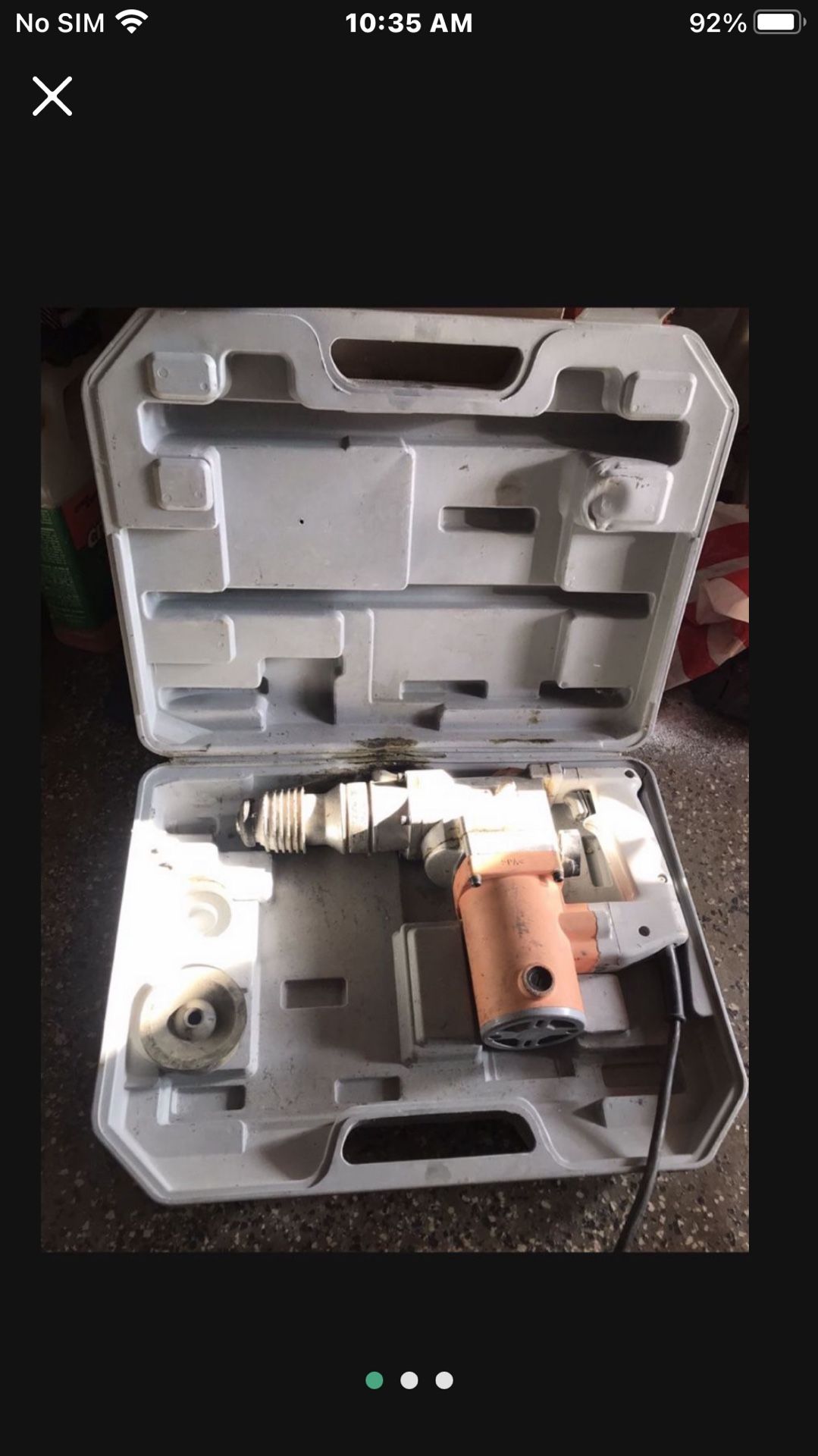 Harbor Freight CHICAGO 1 Inch Rotary Hammer Drill Model 41983