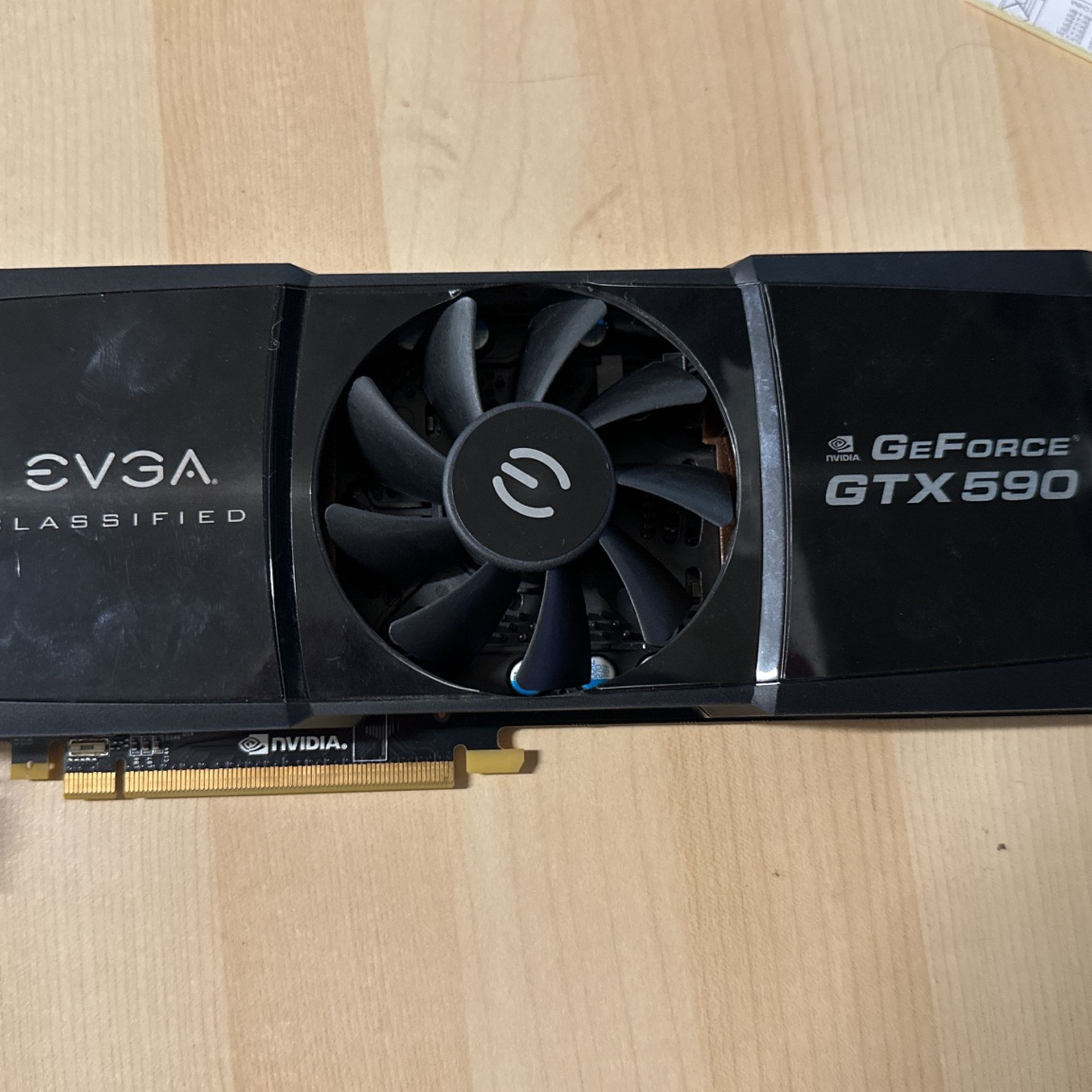 GTX590 GeForce Nvidia Video Card