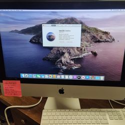 Apple iMac 21.5" Mid 2014 Intel Core (contact info removed), 8gb Ram, 500gb HDD, macos Catalina, Microsoft Office Package. Comes with Keyboard and Mou