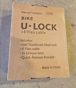 Brand New In The Box Bike U-Lock