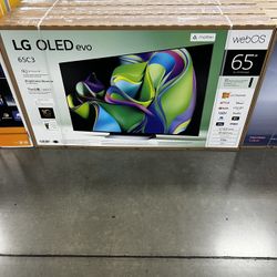 65 INCH LG OLED C3 EVO SMART 4k TVS AI THIN Q TVS 