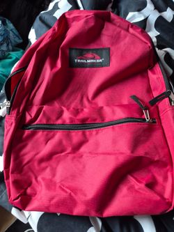 Trailmaker Red Backpack