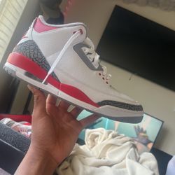 Jordan 3 Fire red 