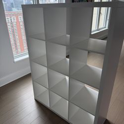 White Kallax Shelves 
